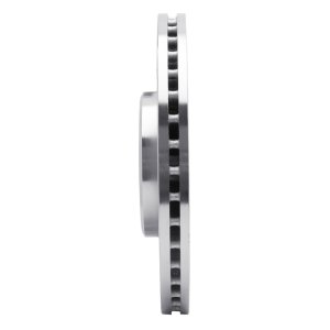 Volvo XC90 Brake Rotor (1) - Front Right - R1 Concepts - Drilled & Slotted - Silver - `03-`09